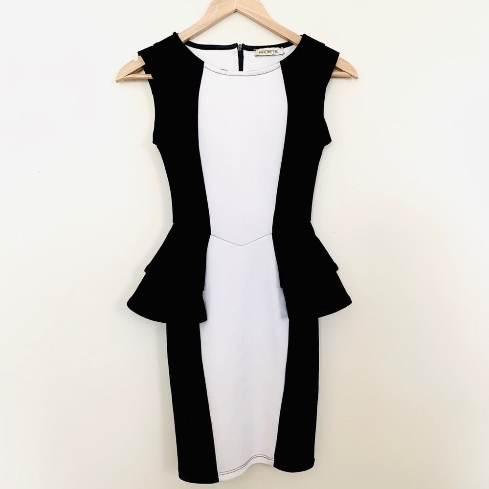 Arden B. Peplum Dress